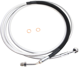 Alternate Length Hydraulic Clutch Line Chrome, 1, nordicamoto.ro