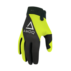 Mănuși moto AMOQ Airline Mesh Black-HiVis, nordicamoto.ro