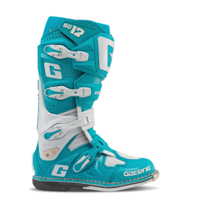 Cizme Gaerne SG12 Portofino Light Blue/White