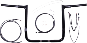 1-1/4(r) Viking Handlebar Installation Kit Black, 2, nordicamoto.ro