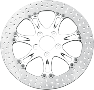Two-piece Brake Rotor Silver