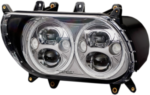 Trubeam® Led Headlamp Chrome, 1, nordicamoto.ro