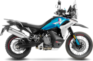 Tobă de eșapament LeoVince LV-14 Titanium Slip-On pentru CFMOTO 800MT, 4, nordicamoto.ro