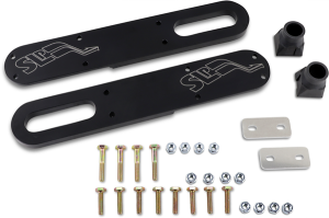 Slide Rail Extensions Black, White, 1, nordicamoto.ro