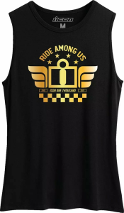 ICON Women's Tuscadero Tank Top Black 