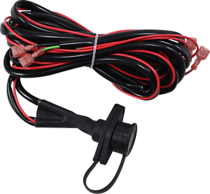 Aggro Winch Socket Harness Black, Red 