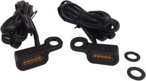 Led Handlebar Marker Lights Black, 1, nordicamoto.ro
