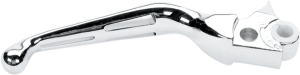 Slotted Wide Blade Replacement Brake Lever Silver
