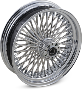 Front Wheel 50 Spoke Radial 21(r)x3.5(r) Chrome Dd Silver, 1, nordicamoto.ro