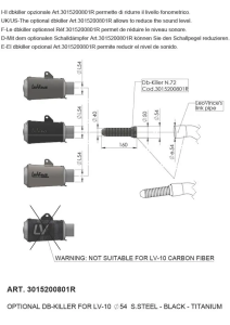 Db Killer Insert, 2, nordicamoto.ro