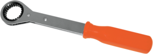 Wrench Crankshaft 24-tooth Chrome, Orange, 1, nordicamoto.ro
