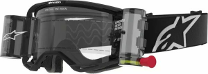 Alpinestars Vision 8 Corp Roll-off Goggle Clear, Black 