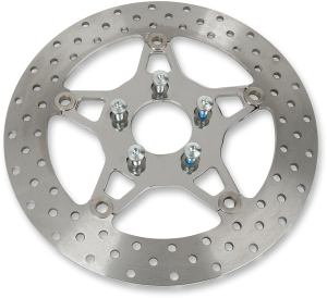 Fsd Series Stainless Steel Front Brake Rotor For Big Twins Polished, 1, nordicamoto.ro