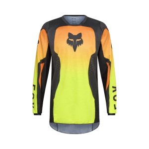Tricou Fox MX-180 Shield Galben Fluo, nordicamoto.ro