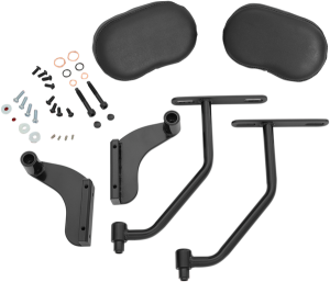 Deluxe Passenger Armrest Kit Black, 3, nordicamoto.ro
