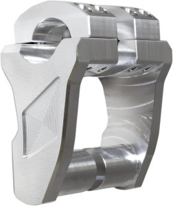 Patriot Series Pivoting Handlebar Riser Silver, 1, nordicamoto.ro