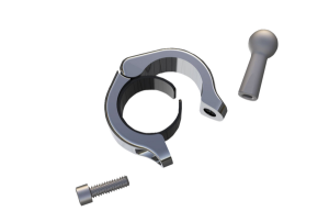 Aluminum Clamp Kit Silver