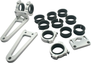 Headlight Brackets Silver
