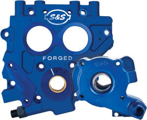 Tc3 Oil Pump And Cam Support Plate Kit Blue
