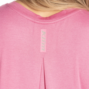 Bluză  damă Klim Ostara cu mânecă scurtă Tahitian Teal, 16, nordicamoto.ro