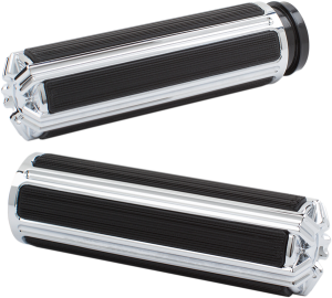 Ness-tech® 10-gauge Comfort Grips Silver