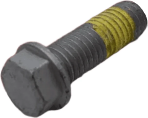 Hexagonal bolt with external hexagon with collar M8x25