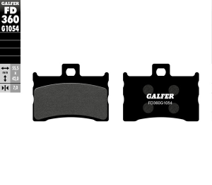 Semi-metallic Brake Pads