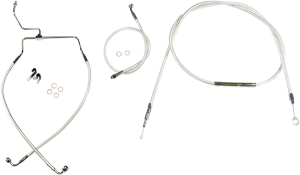 Sterling Chromite Ii® Designer Handlebar Installation Kit Silver