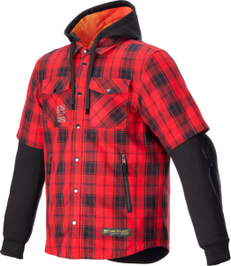 Geaca/Camasa Moto Alpinestars Tartan Red