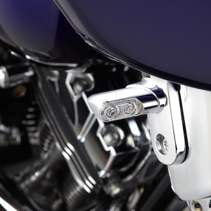 Bolt-on Turn Signals With Power Leds Chrome, 3, nordicamoto.ro
