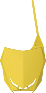 Front Number Plate Yellow