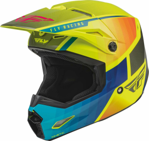Casca Copii Fly Ece Kinetic Drift Albastru/Galben