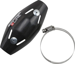 MOOSE RACING E Line 4-stroke Pipe Guard Black
