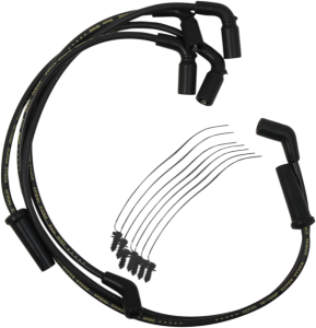 8 Mm Spark Plug Wire Black, 1, nordicamoto.ro