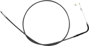 Karbonfibr Braided Throttle/idle Cable Black, 1, nordicamoto.ro
