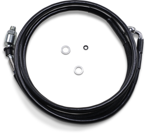 Stainless Steel Hydraulic Clutch Line Vinyl-coat Black