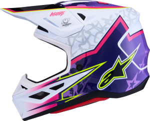 Casca Alpinestars S-M7 Blaster Mov/Roz/Alb XS, 4, nordicamoto.ro