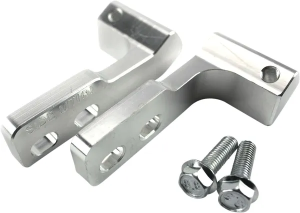 MOOSE RACING Probend Triple Clamp Mount Set Silver , nordicamoto.ro