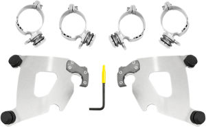 Cafe Fairing Trigger-lock Hardware Kit Polished