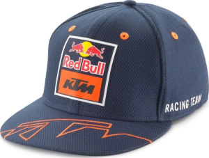 Sapca KTM Replica Team Flat Dark Blue/Orange, nordicamoto.ro
