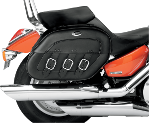 S4 Drifter Rigid-mount Specific-fit Quick-disconnect Saddlebags For Honda Black