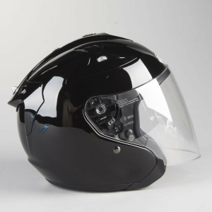 Casca HJC FG-JET Solid Lucios Negru, 3, nordicamoto.ro