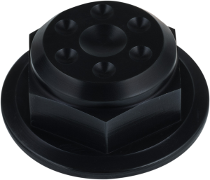 Steering Stem Nut Anodized Black