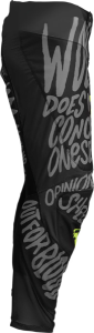 Pantaloni copii Thor Pulse Counting Sheep Acid| Charcoal 18, 3, nordicamoto.ro