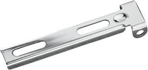 Universal Seat Hinge Bracket Silver