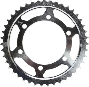 Jtr846.40 Rear Replacement Sprocket 40 Teeth 520 Pitch Natural Steel Black, 2, nordicamoto.ro