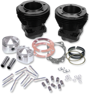 3-5/8(r) Big Bore Cylinder And Piston Kit Black