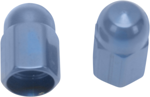 Custom Valve Stem Cap Blue, Anodized