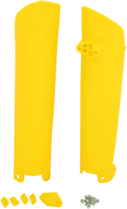 Husqvarna Fork Tube Protectors Yellow