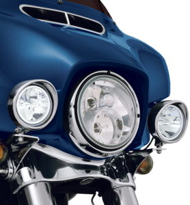 3.5(r) Led Driving Light Kit Chrome